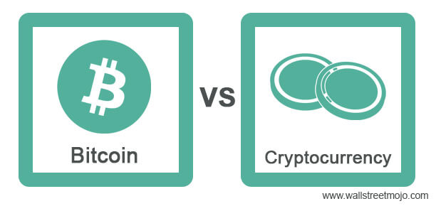 whats the difference between bitcoin and crypto