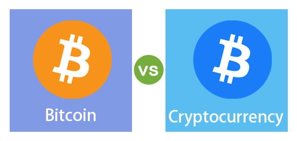 difference between cryptocurrency and bitcoin