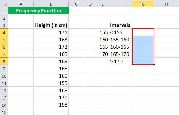 Frequency Excel Function How To Use Easy Steps 4681