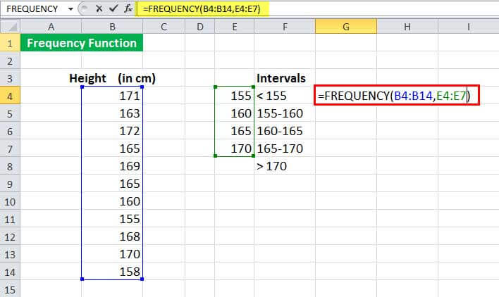 Calculate Frequency In Excel