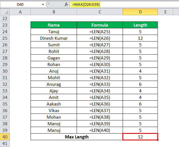 MAX In Excel Formula Examples How To Use MAX Function In Excel 