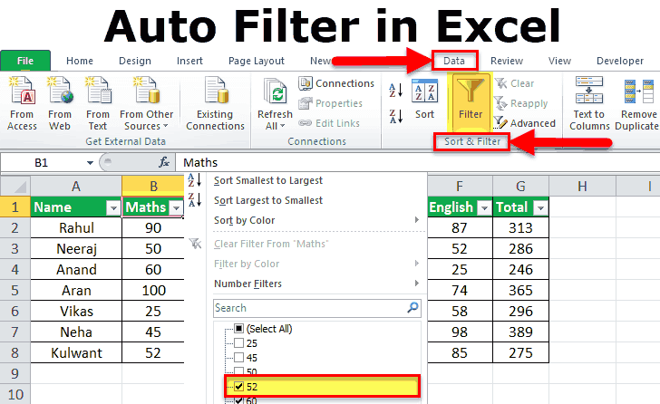Autofilter In Excel Step By Step Guide With Example 5187