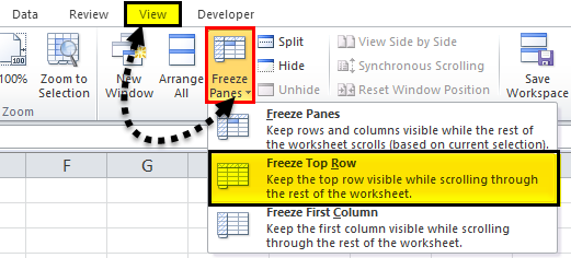 Freeze Panes In Excel How To Freeze Rows And Columns In Excel 1710