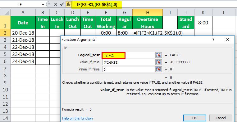 calculate hours worked with excel timesheet template download