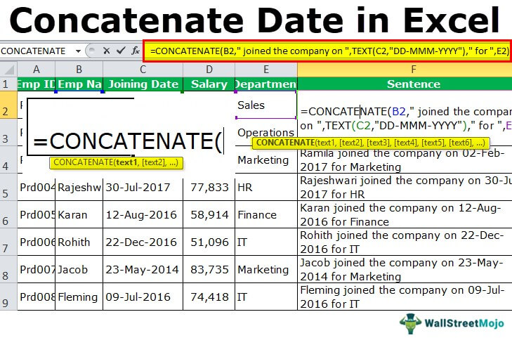 Combine Date and Time in Excel (Easy Formula)