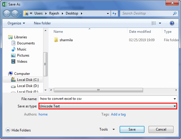 Convert Excel To Csv How To Convert Export To Utf 8 Utf 16 7509