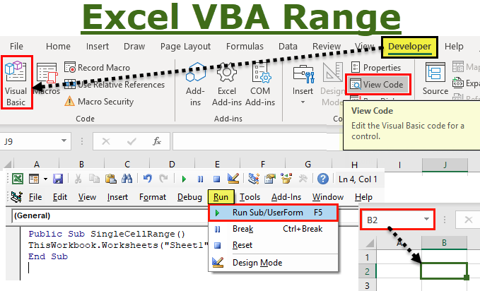 Vba Range Object How To Use Range In Vba Excel Examples 6362