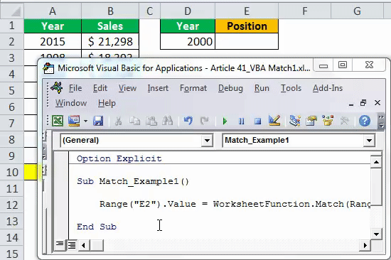 vba-match-how-to-use-match-function-in-vba-excel-examples