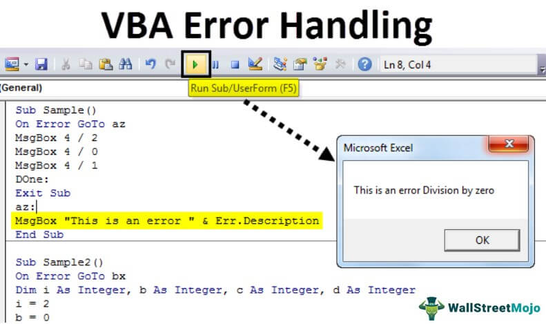 Vba Error Handling Different Types Of Errors In Excel Vba Hot Sex Picture 6347