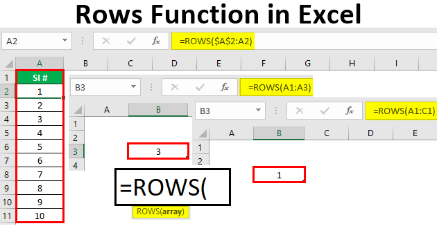 excel how many rows available in excel