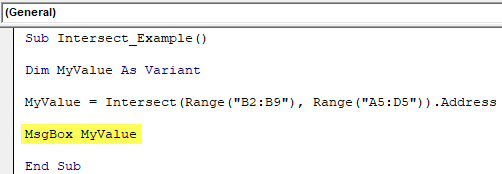 Vba Intersect Examples Of Intersect In Excel Vba Methods 4199