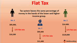 cons of flat tax