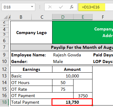 salary sheet template in excel