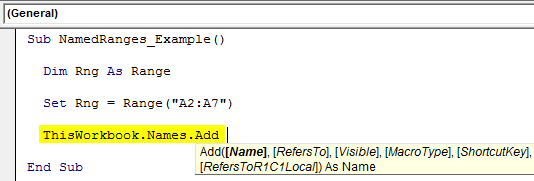 Vba Named Range How To Create And Use Named Ranges 2230