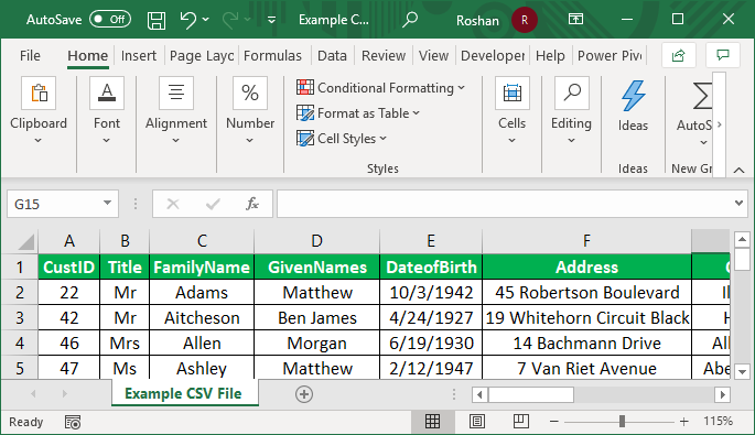 How To Open Import And Convert Csv Files Into Excel Worksheet 1665