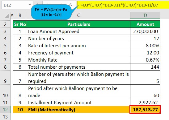 balloon mortgage calculator with amortization