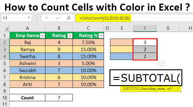 count-number-of-excel-cells-by-color-with-examples