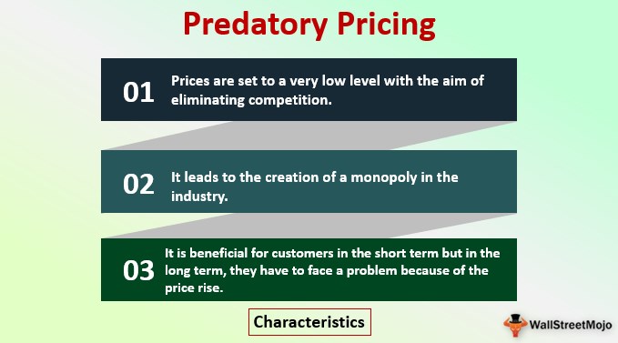 which is an example of predatory pricing answers.com